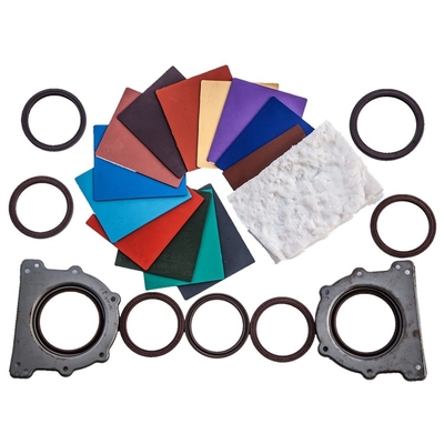 Gekleurde van de Samenstellingsfluororubber van FKM Rubber van de Verbindingso-ringen de Slang Chemische Weerstand