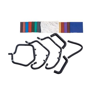 FKM Rubber Compound Fluorocarbon Rubber Lage compressieset Uitstekende vloeibaarheid Gemakkelijk te scheuren