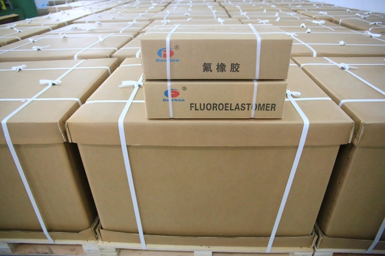 Witte GASKET FKM met Mooney viscositeit 20-60 Fluorkoolstof rubber precompound gelijk aan Solvay Chemours 3M
