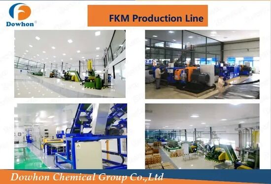 kopen Dowhon FKM Rubber Compound met lage compressie en hoge temperatuurbestandheid voor de automobielindustrie online manufacture